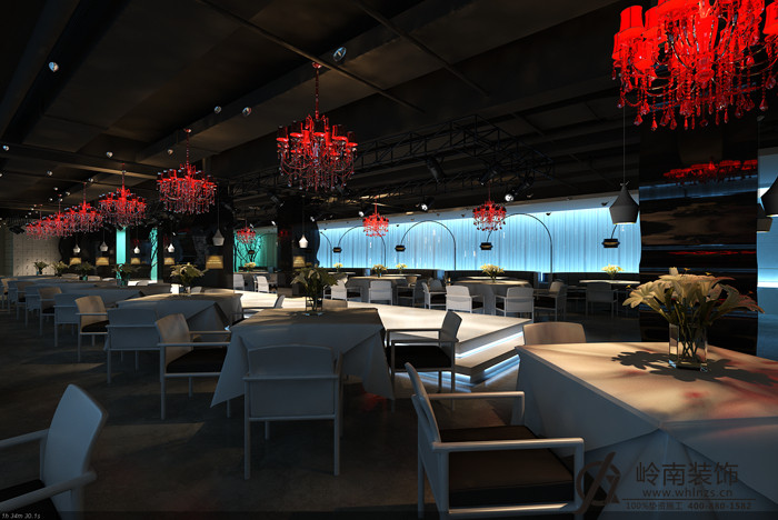 武汉餐厅装修设计效果图案例