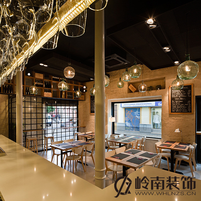 武汉餐厅装修设计案例效果图