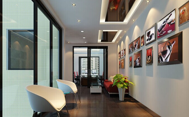武汉办公室装修走廊过道设计